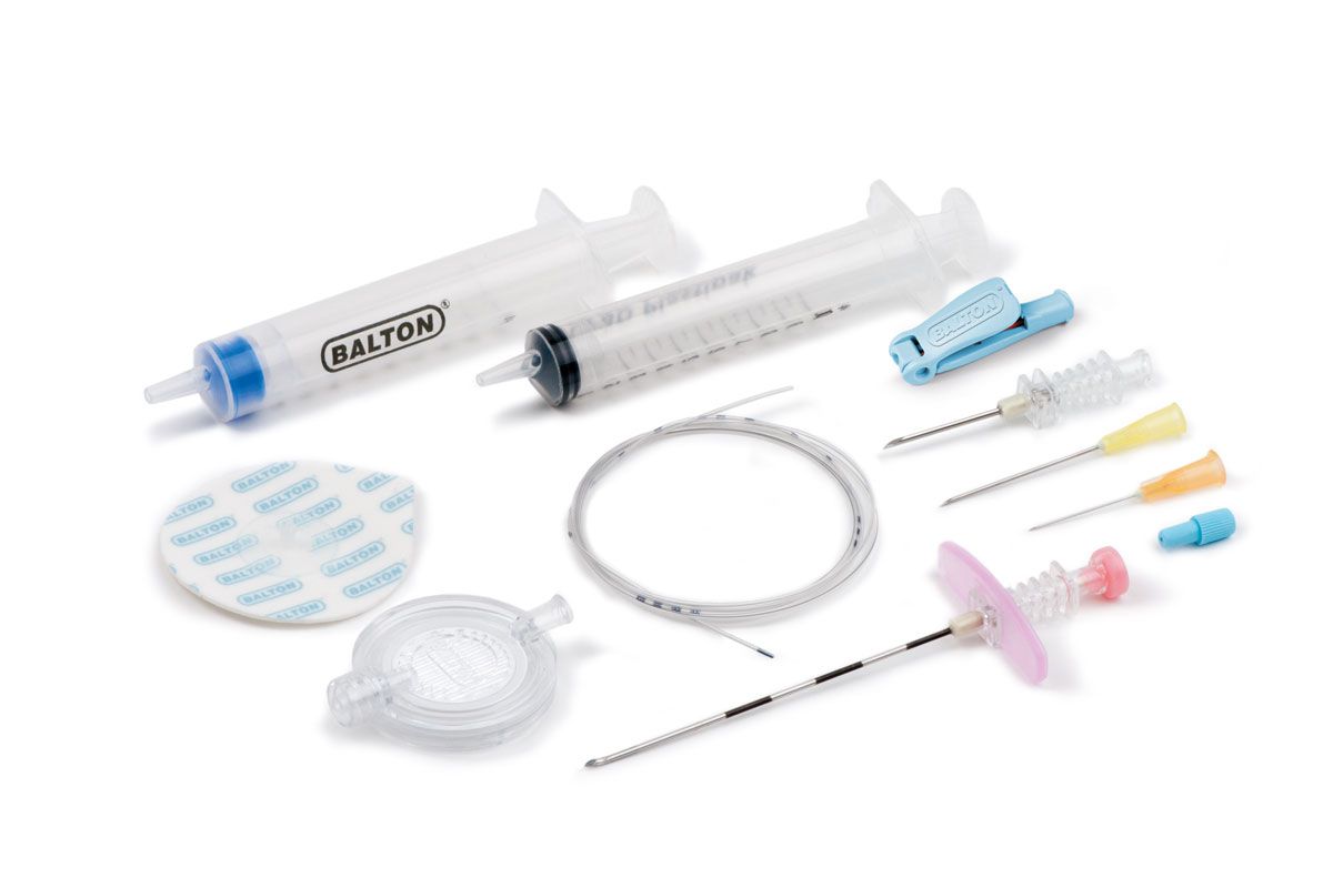 Комплект для епідуральної анестезії, розширений ZZOR18G Balton